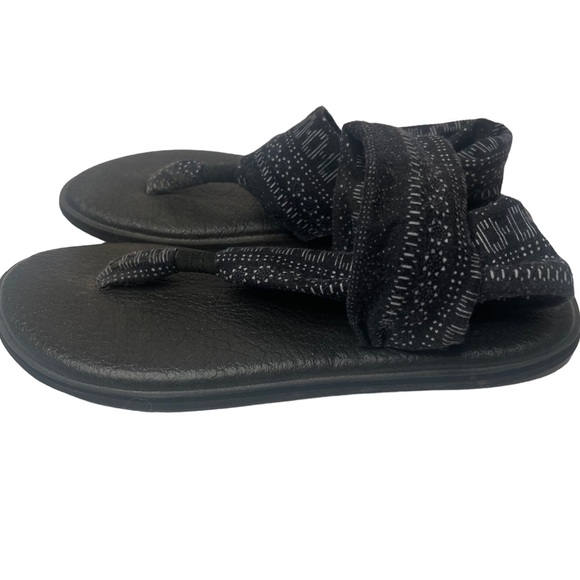 Sanuk Women's Yoga Sling 2 Prints Flips Flops Sandals 1019795 Shibori St… - Picture 6 of 10